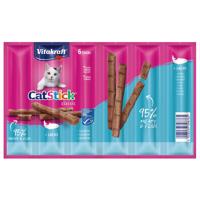 12x6g Vitakraft Cat Stick Mini macskasnack- Lazac