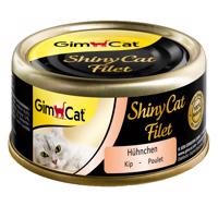 12x70g GimCat ShinyCat csirke nedves macskatáp