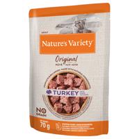 12x70g Nature's Variety Original Paté No Grain pulyka nedves macskatáp ingyen 9+3 ingyen