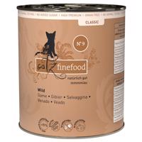 12x800g catz finefood vad nedves macskatáp konzerv