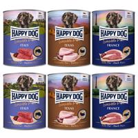 12x800g Happy Dog Sensible Pure nedves kutyaeledel- Mix (3 változattal)