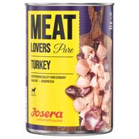 12x800g Josera Meatlovers Pure Pulyka nedves kutyaeledel