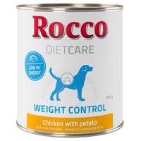 12x800g Rocco Diet Care Weight Control csirke & burgonya nedves kutyatáp