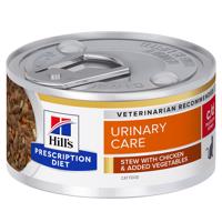 12x82g Hill´s Prescription Diet c/d Urinary Stress Stew csirke nedves macskatáp