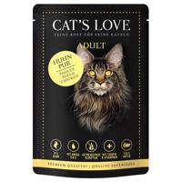 12x85g Cat's Love Csirke pur nedves macskatáp