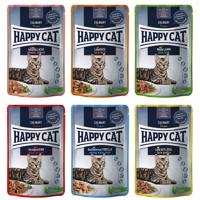 12x85g Happy Cat Adult szószban nedves macskatáp