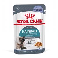 12x85g Royal Canin FCN Hairball Care aszpikban nedves macskaeledel