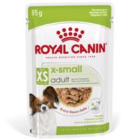 12x85g Royal Canin X-Small Adult szószban nedves kutyatáp