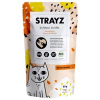 12x85g STRAYZ BIO Bio liba & bio sütőtök tasakos nedves macskaeledel