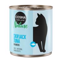 12xx280g Cosma Nature nedves macskatáp - Skipjack  tonhal