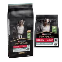 14kg PURINA PRO PLAN Medium Adult Sensitive Digestion bárány & rizs száraz kutyatáp+3kg ingyen