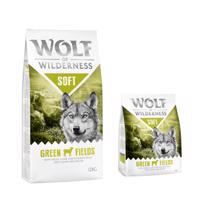 14kg Wolf of Wilderness Adult Green Fields bárány (Soft & Strong) száraz kutyatáp 12+2 ingyen