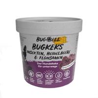 150g BugBell BugKeks Belly Vital Digestion & Intestinal Flora rovarokkal, áfonyáv & psylliummal kutyasnack