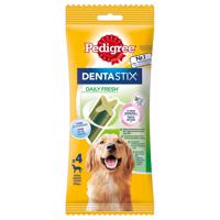 154g Pedigree kutyasnack rendkívüli árengedménnyel! - Denta Stix Fresh nagy testű kutyáknak