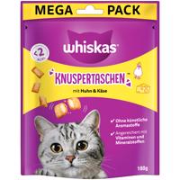 180g Whiskas Temptations csirke & sajt ropogós falatok macskasnack