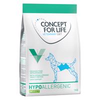 1kg Concept for Life Veterinary Diet Hypoallergenic Insect száraz kutyatáp 15% árengedménnyel