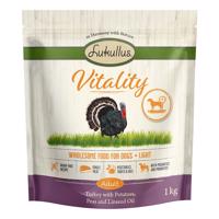 1kg Lukullus Vitality Light (gabonamentes) száraz kutyatáp