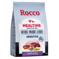 1kg Rocco Mealtime Sensitive csirke & kacsa száraz kutyatáp 10% árengedménnyel!