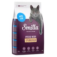 1kg Smilla Adult Sterilised hal száraz macskatáp