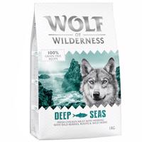 1kg Wolf of Wilderness Adult "Deep Seas" hering - gabonamentes száraz kutyatáp