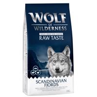 1kg Wolf of Wilderness "Scandinavian Fjords" Rénszarvas, csirke & lazac - gabonamentes száraz kutyatáp