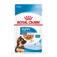 20x140g Royal Canin Maxi Puppy szószban nedves kutyatáp