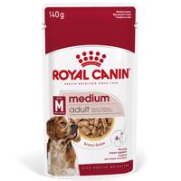 20x140g Royal Canin Medium Adult szószban nedves kutyatáp