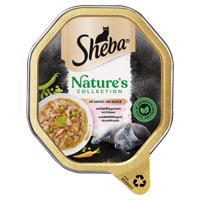 22x85g Sheba Nature´s Collection lazac szószban nedves macskatáp