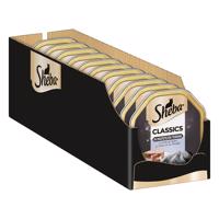 22x85g Sheba tálcás nedves macskatáp megapackban - Classics pástétomban borjú & csirke