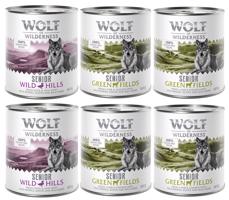 24 x 800g Wolf of Wilderness Single Protein óriási kedvezménnyel! - 4x bárány & csirke, 2x kacsa & borjú