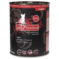 2400g catz finefood Purrrr nedves macskatáp- No. 103 csirke