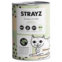 24x 400g-os STRAYZ BIO bio csirke és bio cukkini nedves macskaeledel konzerv 24x 400g-os STRAYZ BIO bio csirke és bio cukkini konzerv