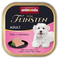 24x150g animonda vom Feinsten Adult pulyka & sonka nedves kutyatáp