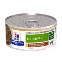 24x156g Hill's Prescription Diet Metabolic Ragout csirke & zöldség nedves kutyatáp