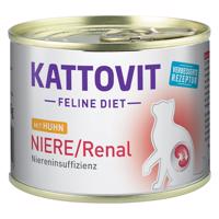 24x185g Kattovit Niere/Renal (veseelégtelenség) nedves macskatáp-csirke