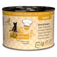 24x190g catz finefood ragout No. 607 kenguru & kacsa nedves macskatáp