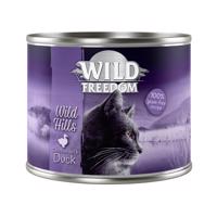 24x200g Wild Freedom Adult nedves macskatáp-- Wild Hills - kacsa & csirke