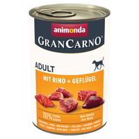 24x400g animonda GranCarno Original Adult Marha & szárnyas edves kutyatáp