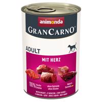 24x400g animonda GranCarno Original Adult Szív nedves kutyatáp