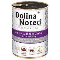 24x400g Dolina Noteci Premium nedves kutyatáp- Nyúl & áfonya