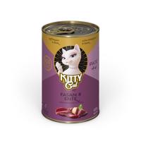 24x400g Kitty Cat Adult Pate Fácán & kacsa nedves macskatáp