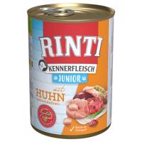 24x400g RINTI ínyenceknek nedves kutyatáp- Junior: csirke