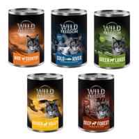 24x400g Wild Freedom Adult I. vegyes csomag nedves macskatáp