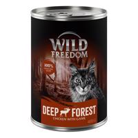 24x400g Wild Freedom Adult nedves macskatáp-vad & csirke