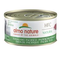 24x70g Almo Natura HFC Natural Csendes-óceáni tonhal nedves macskatáp