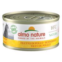 24x70g Almo Natura HFC Natural Csirkefilé nedves macskatáp