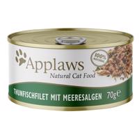 24x70g Applaws hallében tonhal & tengeri alga nedves macskatáp