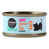 24x70g Kitten Cosma Nature csirke & tonhal