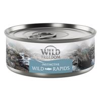 24x70g Wild Freedom Adult Wild Rapids lazac étrend-kiegészítő eledel macskáknak