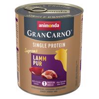 24x800g animonda GranCarno Adult Single Protein Supreme nedves kutyatáp- Bárány Pur